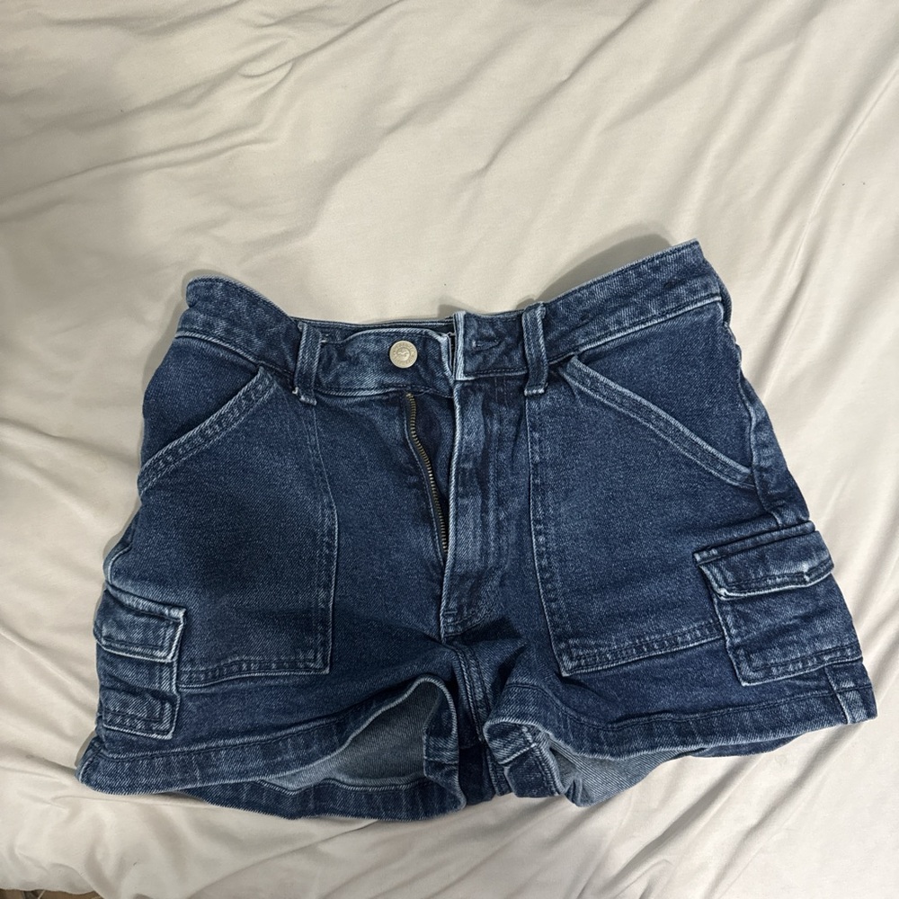 Hollister Denim Mom Shorts